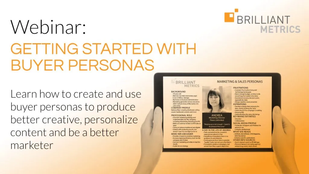 Webinar: Getting Started with Buyer Personas